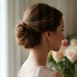 Chignon de mariée élégant